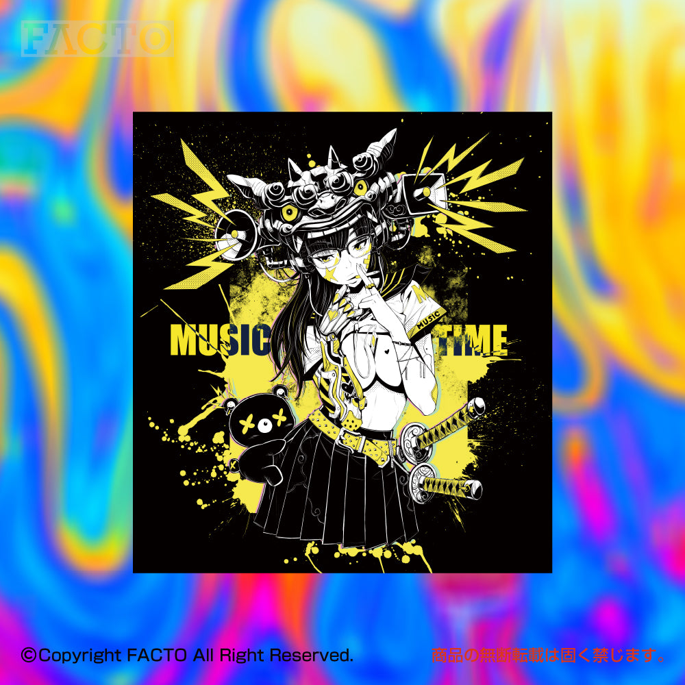 Japanese Minimalist Line Art (Series 3ESDB042) by GODTAIL - FACTO Japanese sticker art