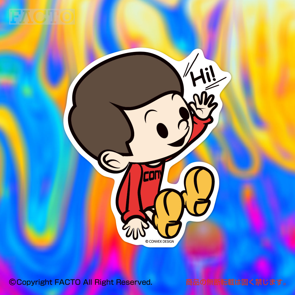 ステッカー 1LSDB001 by CONVEX DESIGN - FACTO Japanese sticker art