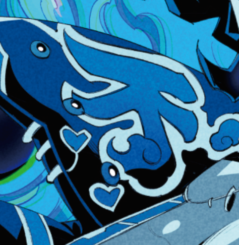 Japanese Minimalist Line Art (Series 3E057) by GODTAIL - FACTO sticker variation 4