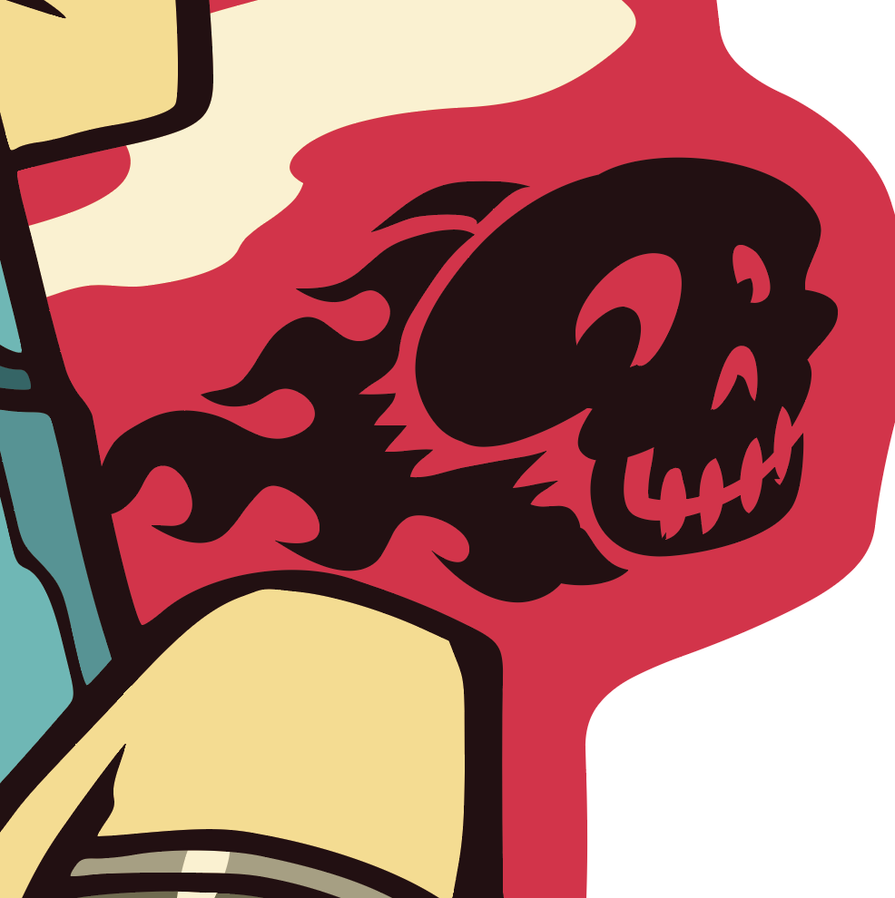 Japanese Kawaii Pop Art by KENTOO - FACTO sticker variation 4