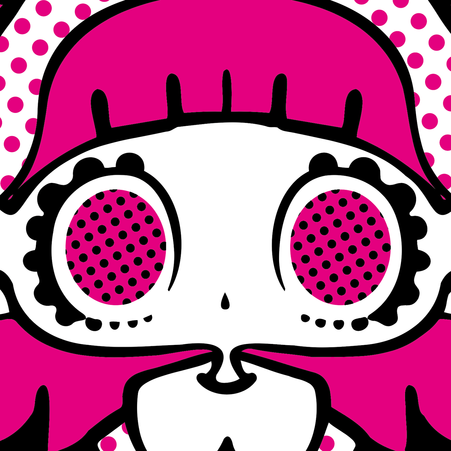 Japanese Kawaii Character Art (Series 3X011) by まさかのさむかわ - FACTO sticker variation 2
