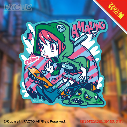 Reuseable sticker 1CSDA025