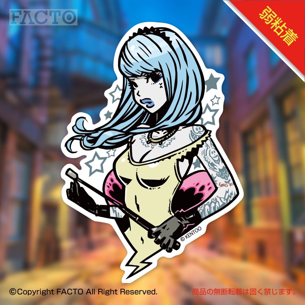 弱粘着ステッカー 1CSDA037