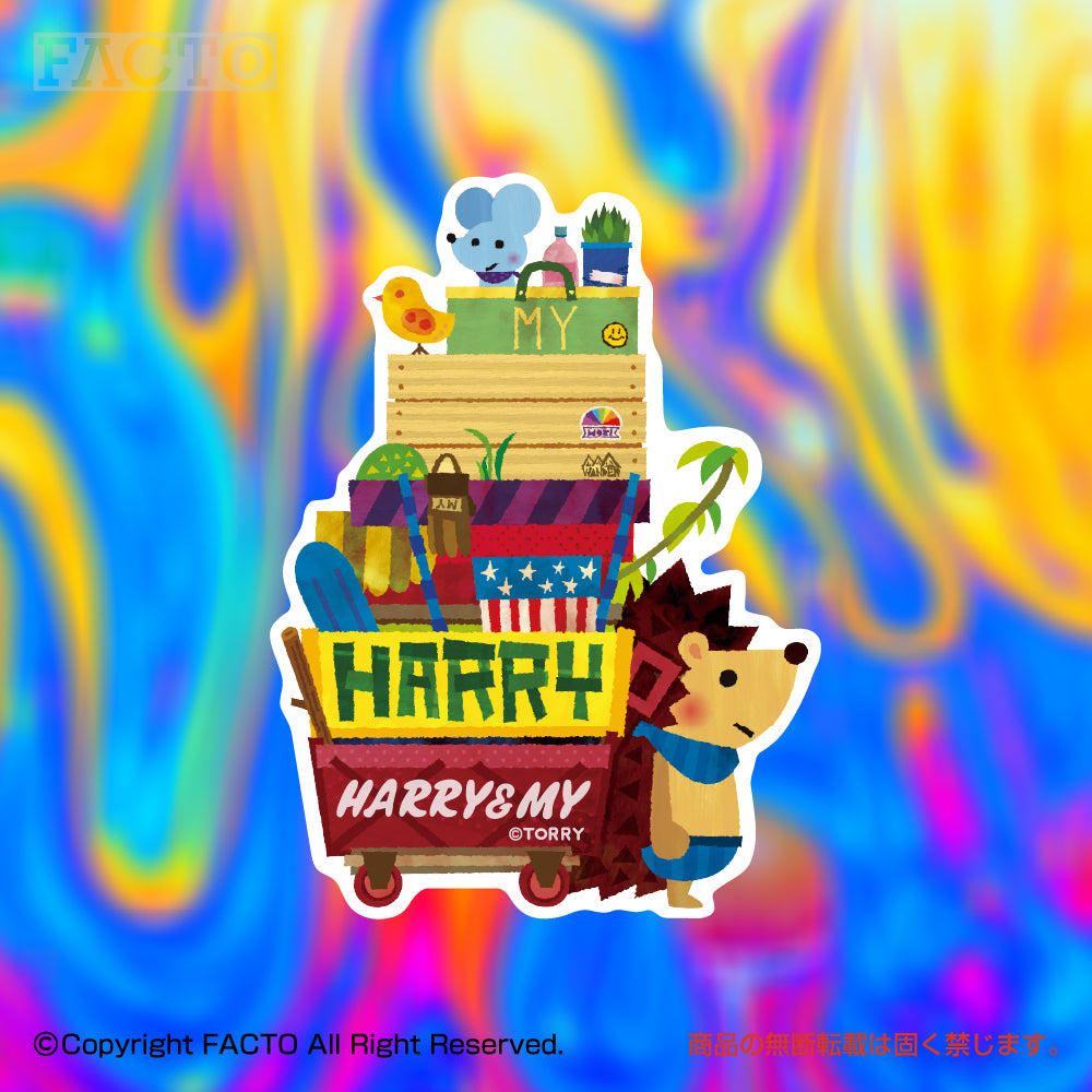 Japanese Kawaii Illustration by TORRY - FACTO Japanese sticker art