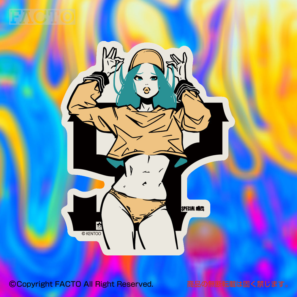 DO THE POP! by KENTOO - FACTO Japanese sticker art