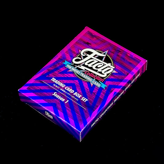 【数量限定】FACTO Collection THE INDIES TRADING CARD BOX SET【Season 1】