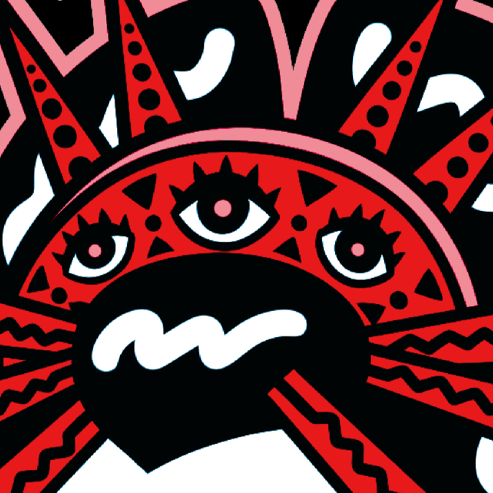 Japanese Kawaii Pop (Series 4A005) by Makiko Kodama - FACTO sticker variation 4