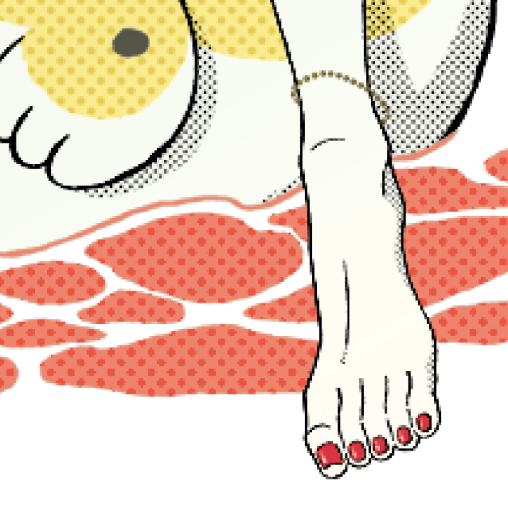 Japanese Kawaii Character Art (Series 3U071) by Dsuke - FACTO sticker variation 4