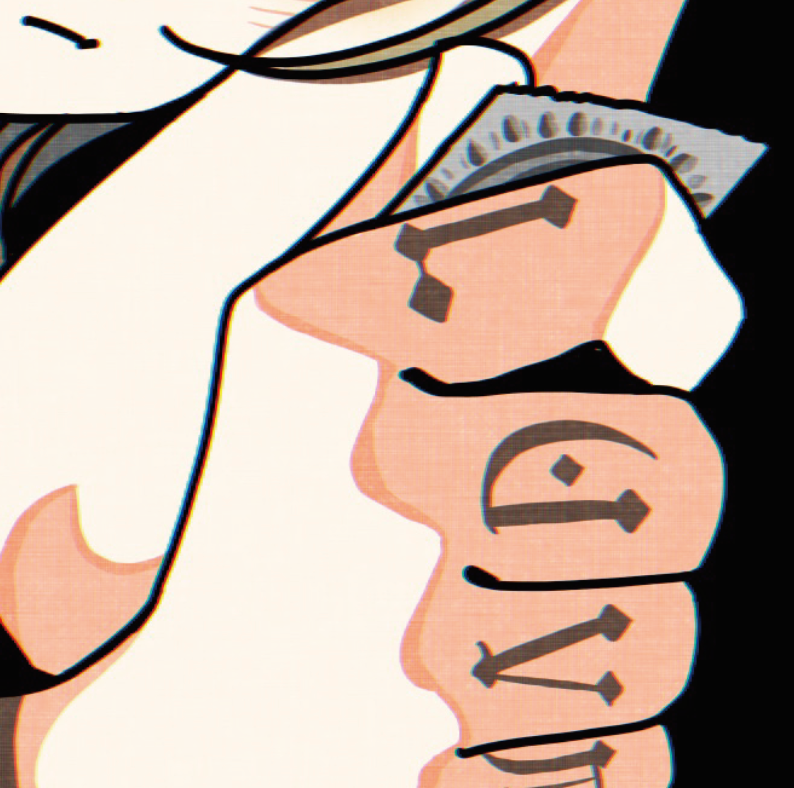 Japanese Anime Kawaii Art (Series 4B004) by おにぎりまん - FACTO sticker variation 4