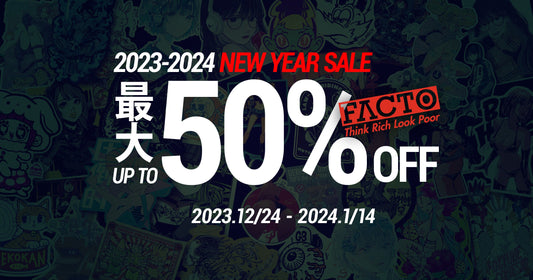【12/24-1/14】FACTO NEW YEAR SALEのお知らせ