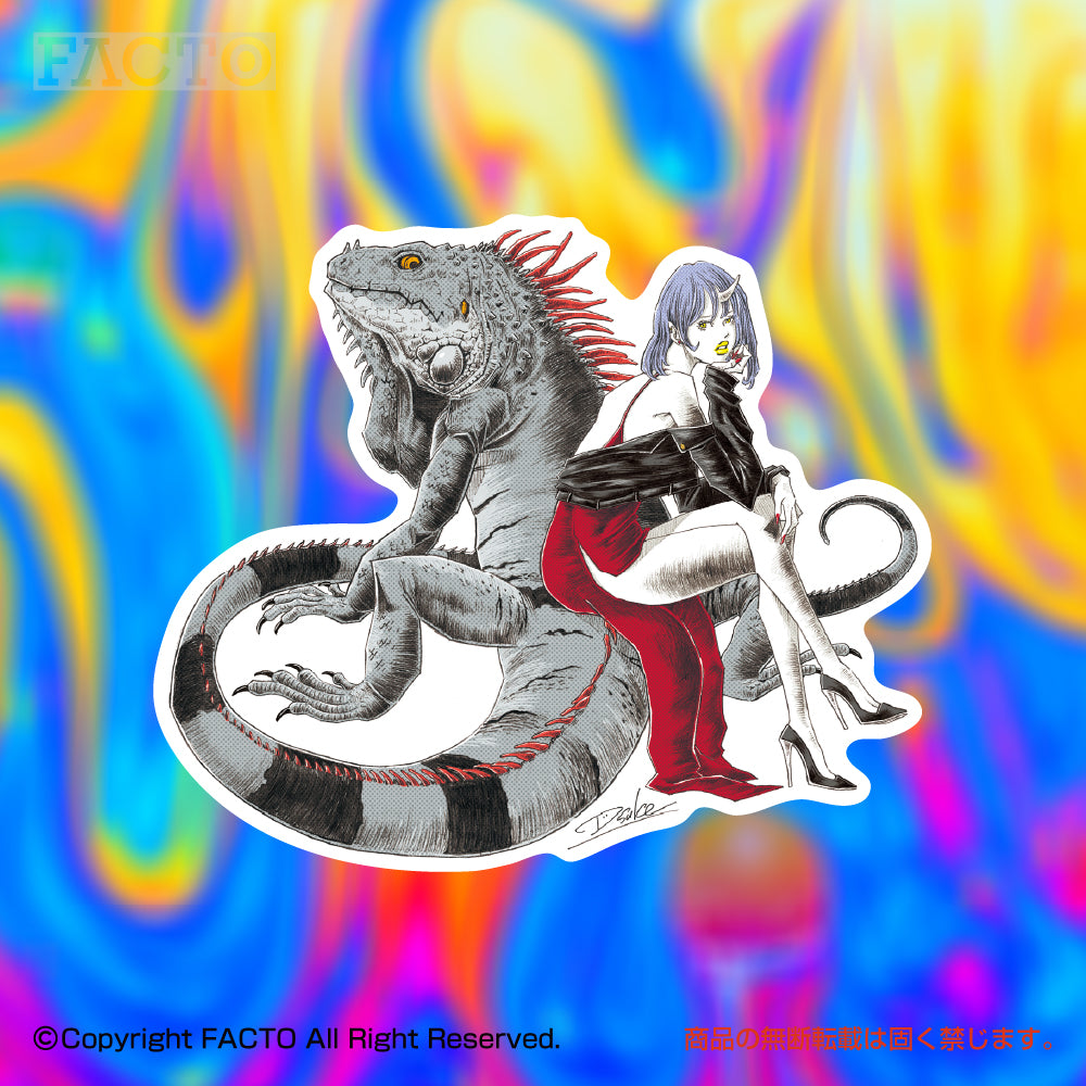 Japanese Kawaii Character Art (Series 3USDB032) by Dsuke - FACTO Japanese sticker art