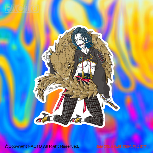 Japanese Kawaii Character Art (Series 3USDB069) by Dsuke - FACTO Japanese sticker art