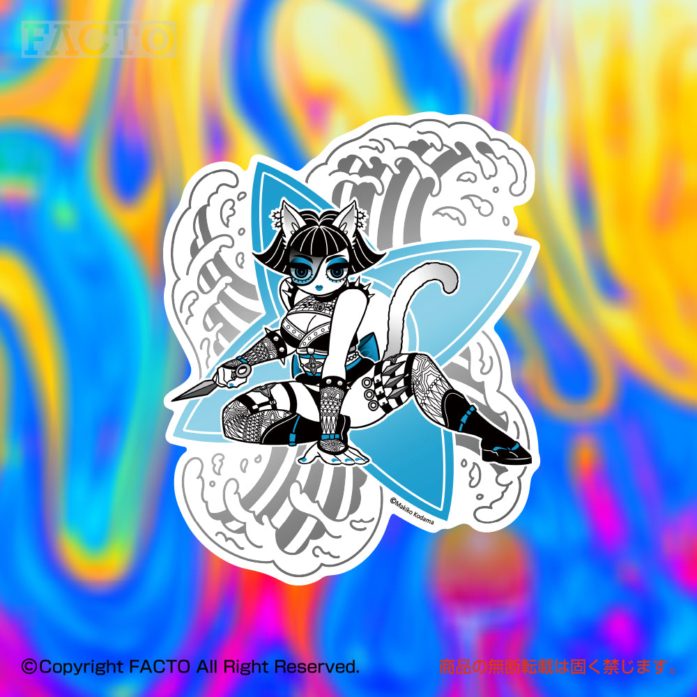 Japanese Kawaii Pop (Series 4ASDB007) by Makiko Kodama - FACTO Japanese sticker art