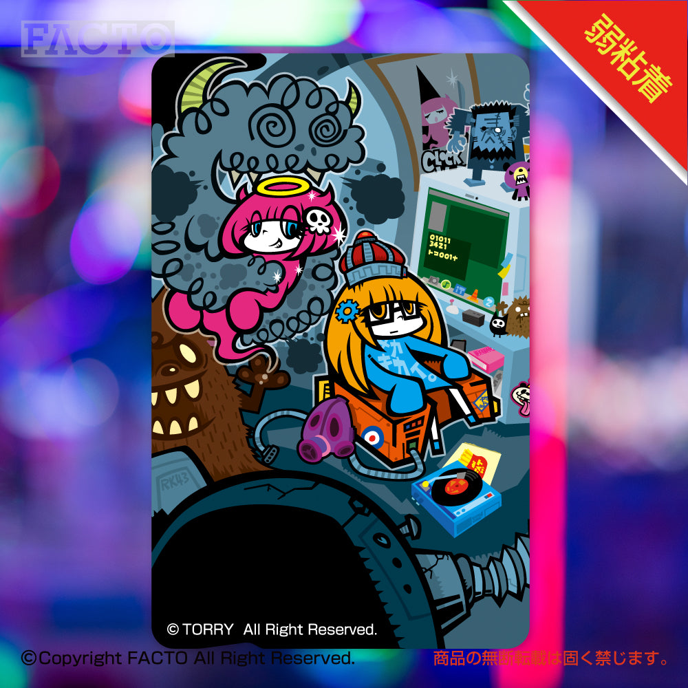 Japanese Kawaii Illustration by TORRY - FACTO Japanese sticker art