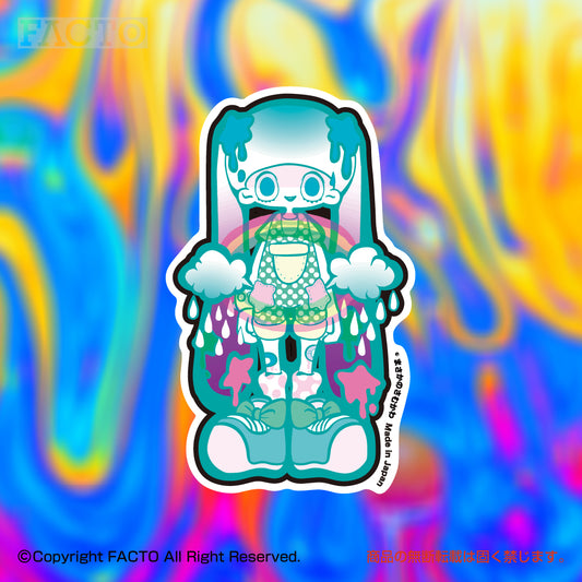 Japanese Kawaii Character Art (Series 3XSDB003) by まさかのさむかわ - FACTO Japanese sticker art