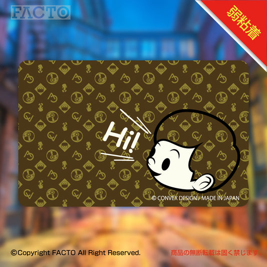 ICカードステッカー 1LSFA001 by CONVEX DESIGN - FACTO Japanese sticker art