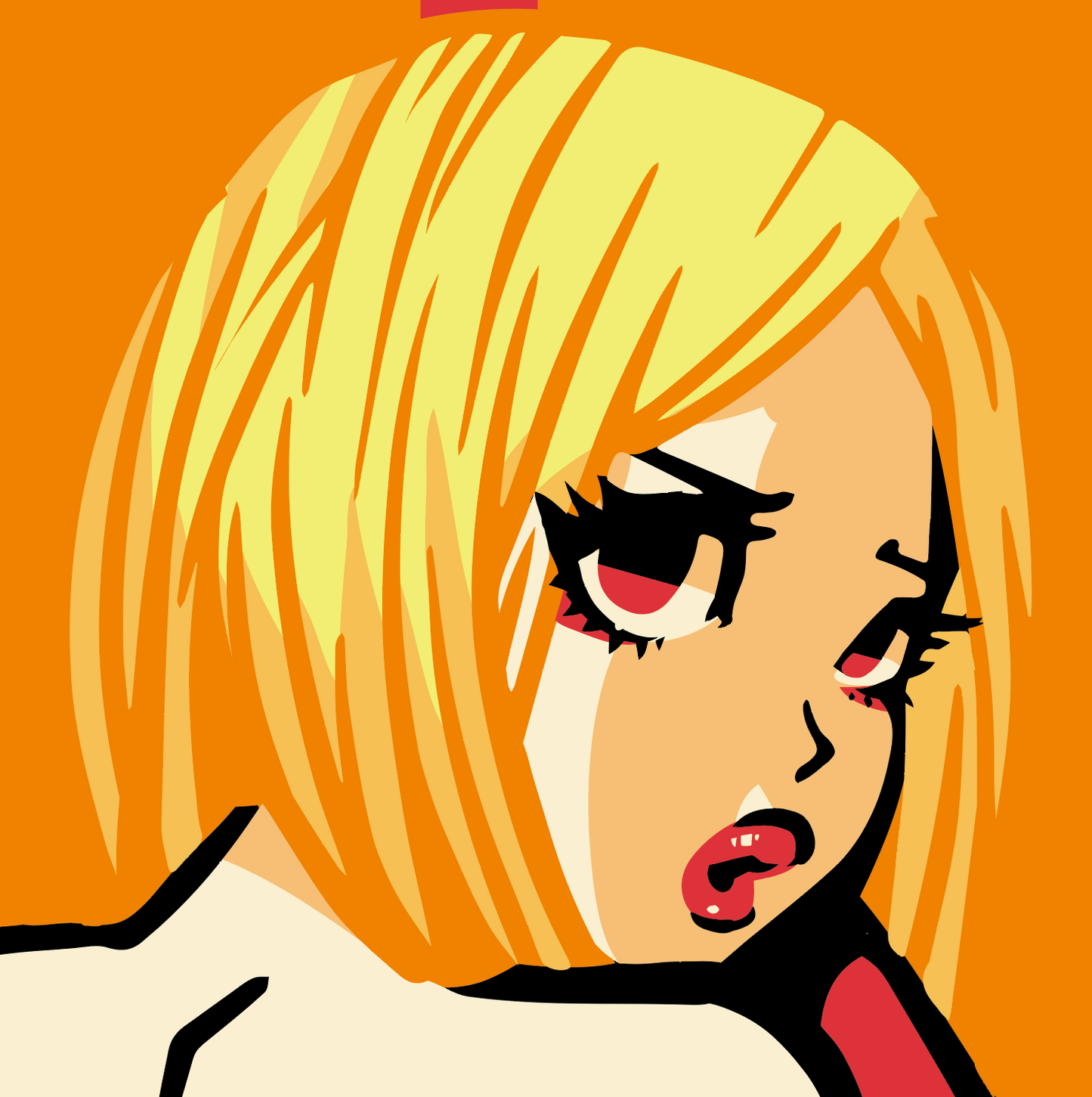 Japanese Kawaii Pop Art by KENTOO - FACTO sticker variation 2