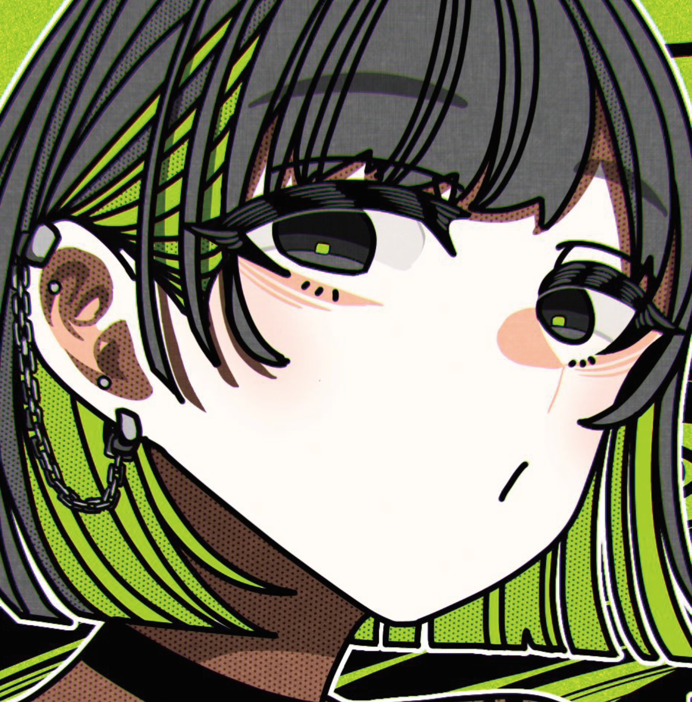 Japanese Anime Kawaii Art (Series 4BSBC001) by おにぎりまん - FACTO sticker variation 2