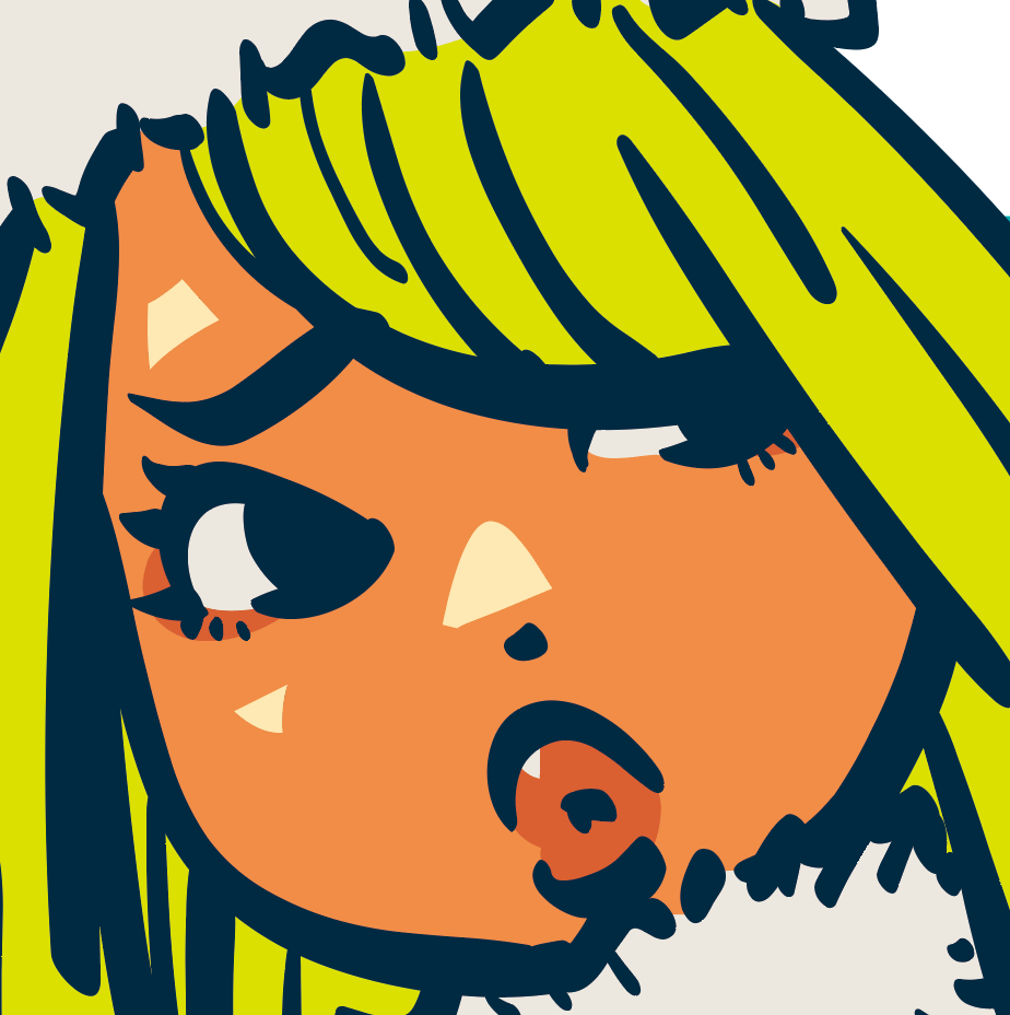 Japanese Kawaii Pop Art by KENTOO - FACTO sticker variation 2