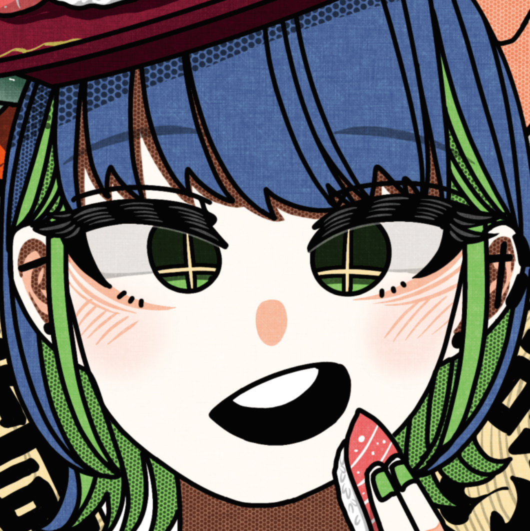 Japanese Anime Kawaii Art (Series 4B012) by おにぎりまん - FACTO sticker variation 2