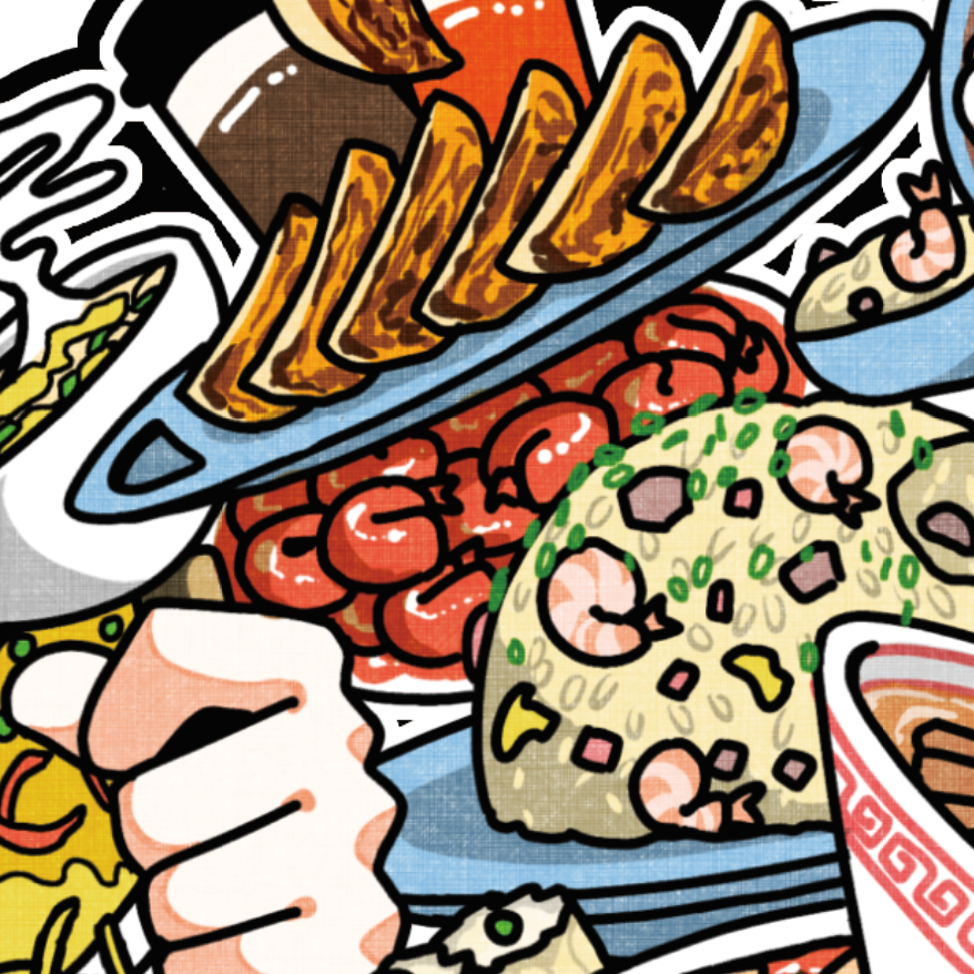 Japanese Anime Kawaii Art (Series 4B013) by おにぎりまん - FACTO sticker variation 4