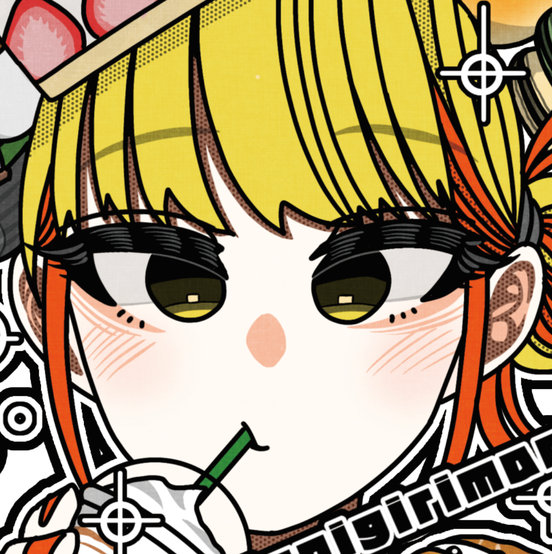 Japanese Anime Kawaii Art (Series 4B014) by おにぎりまん - FACTO sticker variation 2