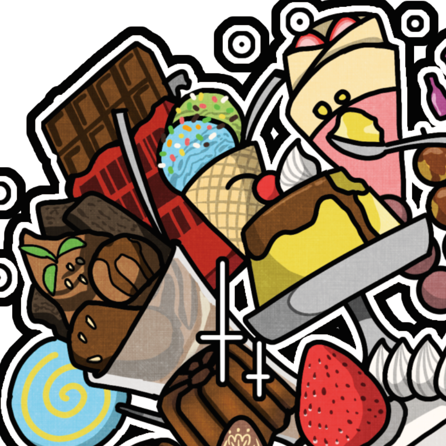 Japanese Anime Kawaii Art (Series 4B014) by おにぎりまん - FACTO sticker variation 5