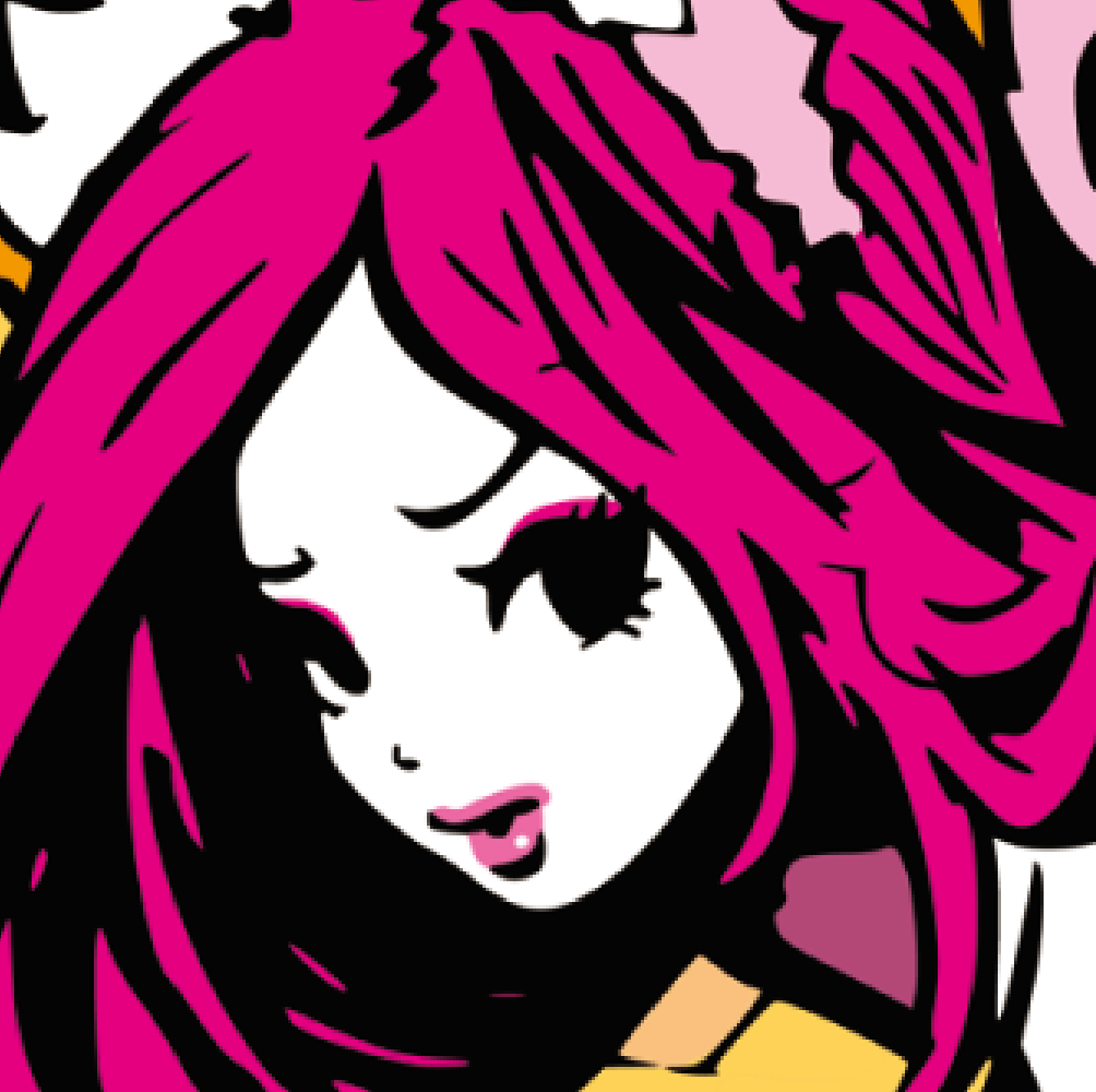 Japanese Kawaii Pop Art by KENTOO - FACTO sticker variation 2
