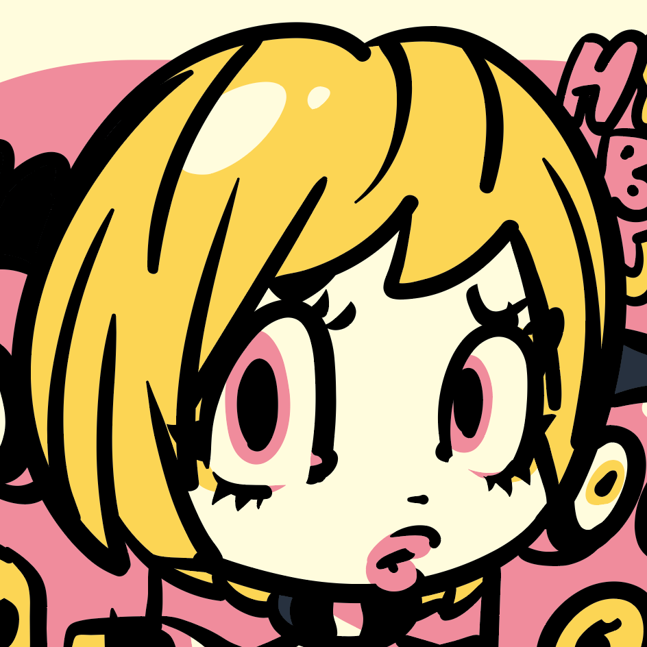 Japanese Kawaii Pop Art by KENTOO - FACTO sticker variation 2