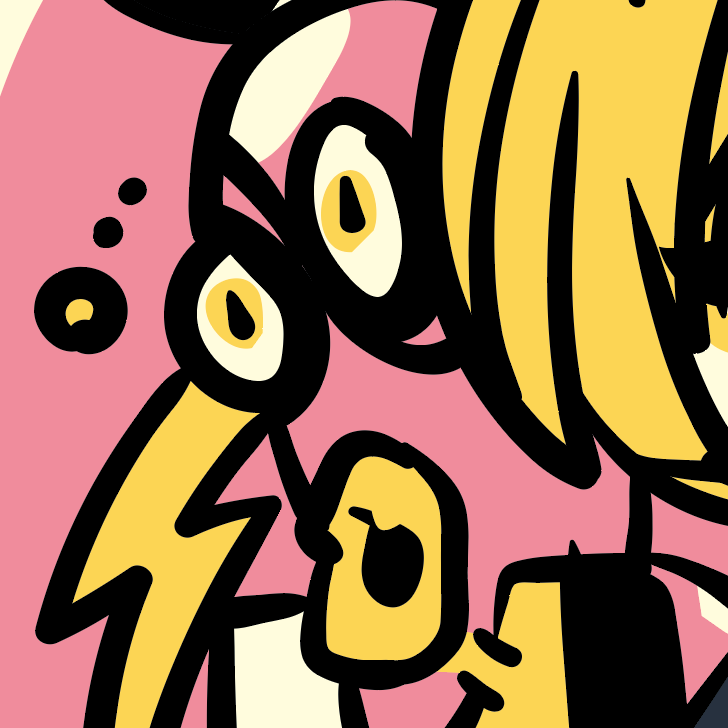Japanese Kawaii Pop Art by KENTOO - FACTO sticker variation 3