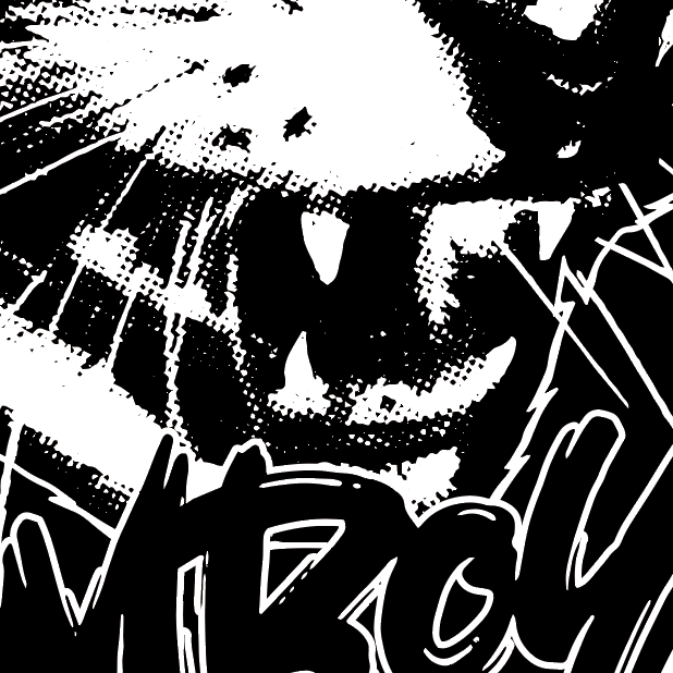 Japanese Subculture Rock Art (Series 1N017) by GLAMBOY - FACTO sticker variation 3