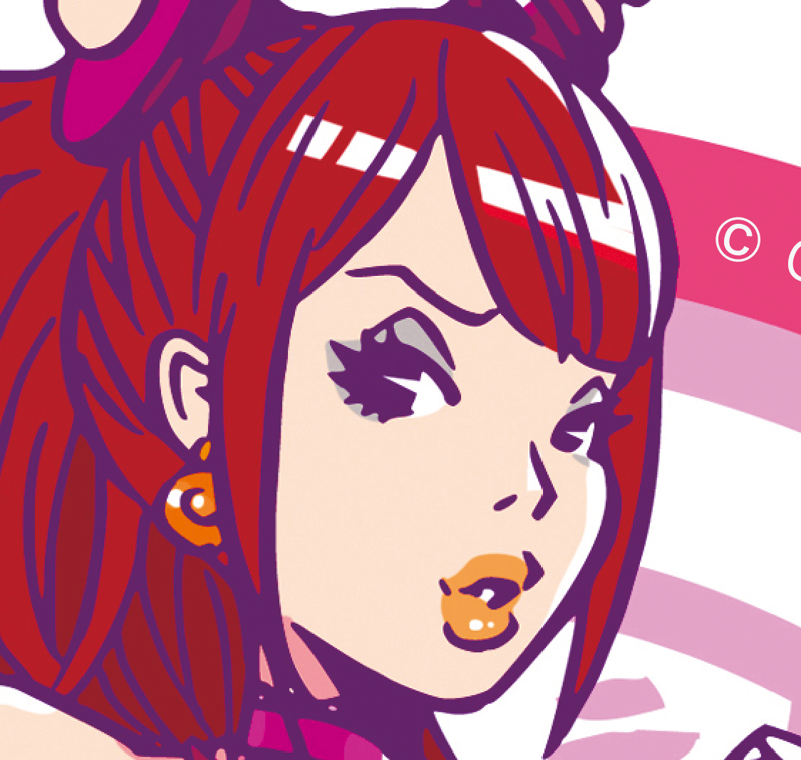 Japanese Kawaii Pop Art by KENTOO - FACTO sticker variation 2