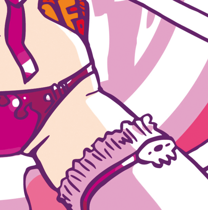 Japanese Kawaii Pop Art by KENTOO - FACTO sticker variation 4