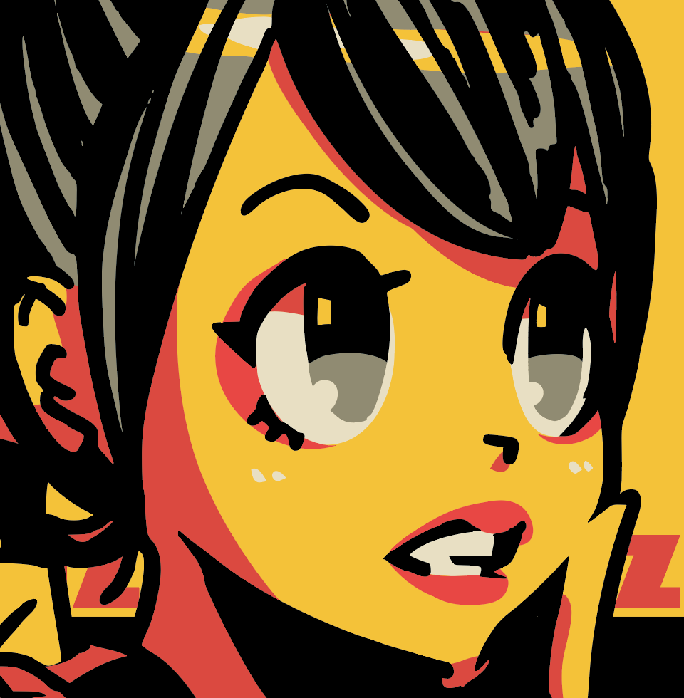 Japanese Kawaii Pop Art by KENTOO - FACTO sticker variation 2