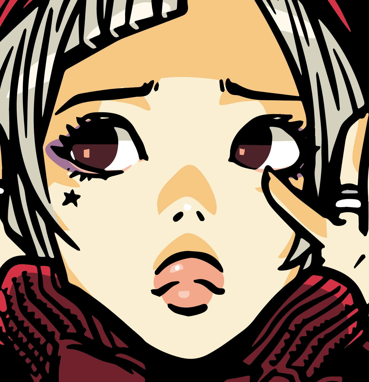 Japanese Kawaii Pop Art by KENTOO - FACTO sticker variation 2