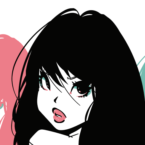 Japanese Kawaii Pop Art by KENTOO - FACTO sticker variation 2