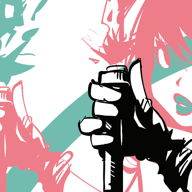 Japanese Kawaii Pop Art by KENTOO - FACTO sticker variation 3