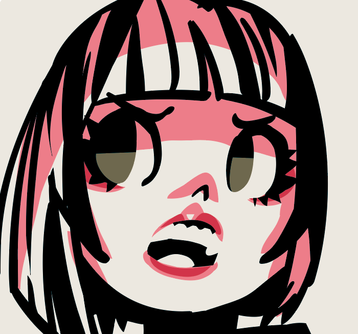 Japanese Kawaii Pop Art by KENTOO - FACTO sticker variation 2