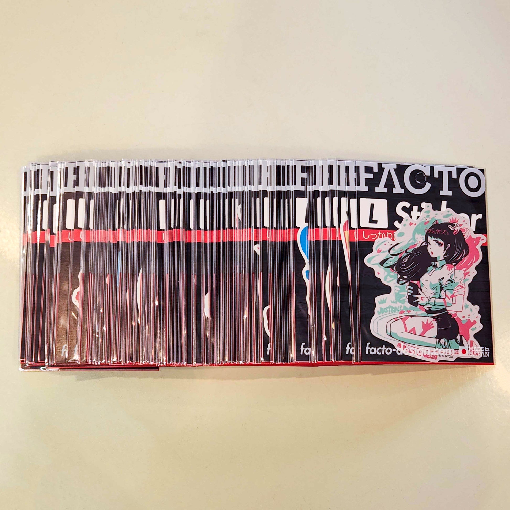 SECRET 100 KENTOO SET「L size」1CSDR003 - FACTO Japanese sticker art