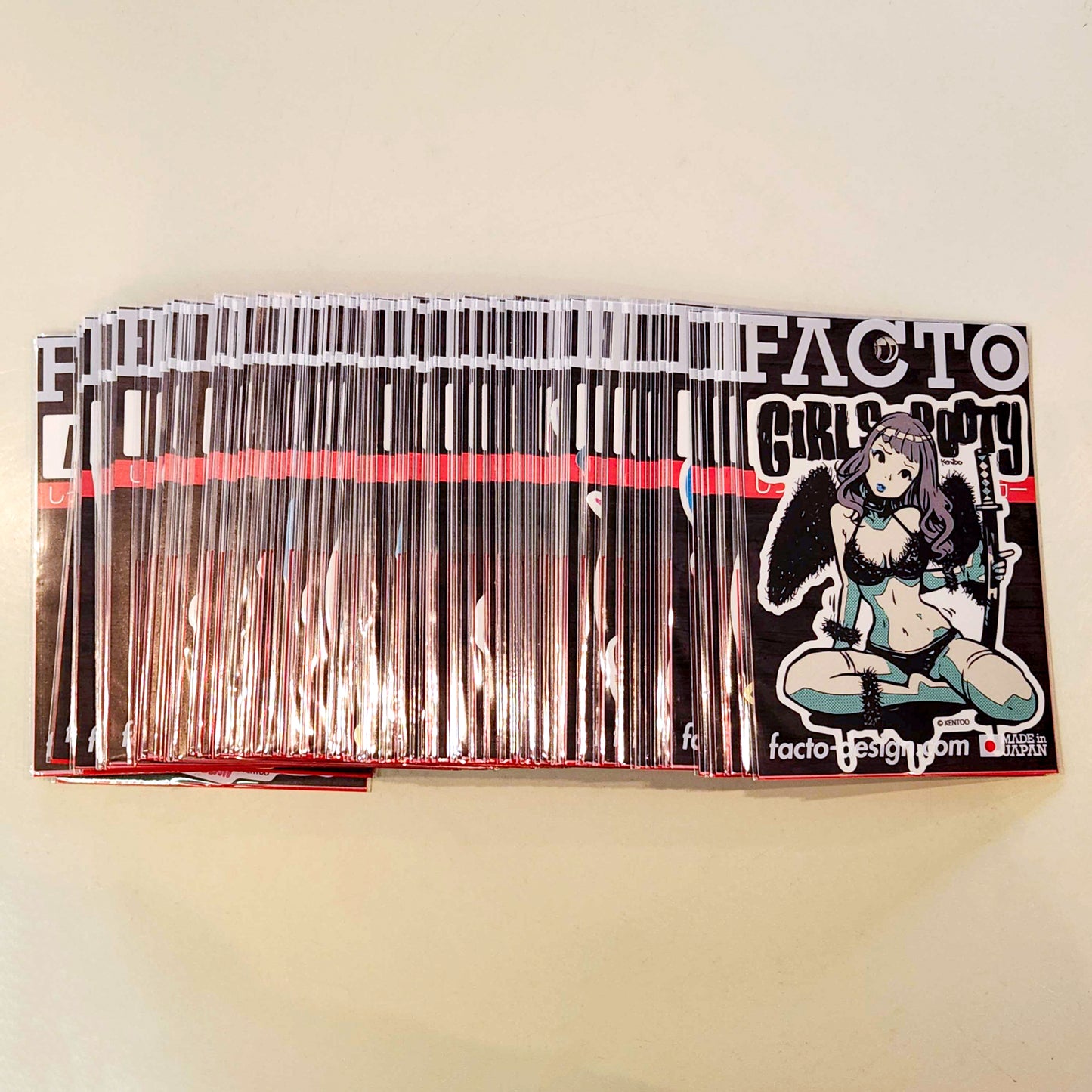 SECRET 100 KENTOO SET「L size」1CSDR003 - FACTO Japanese sticker art