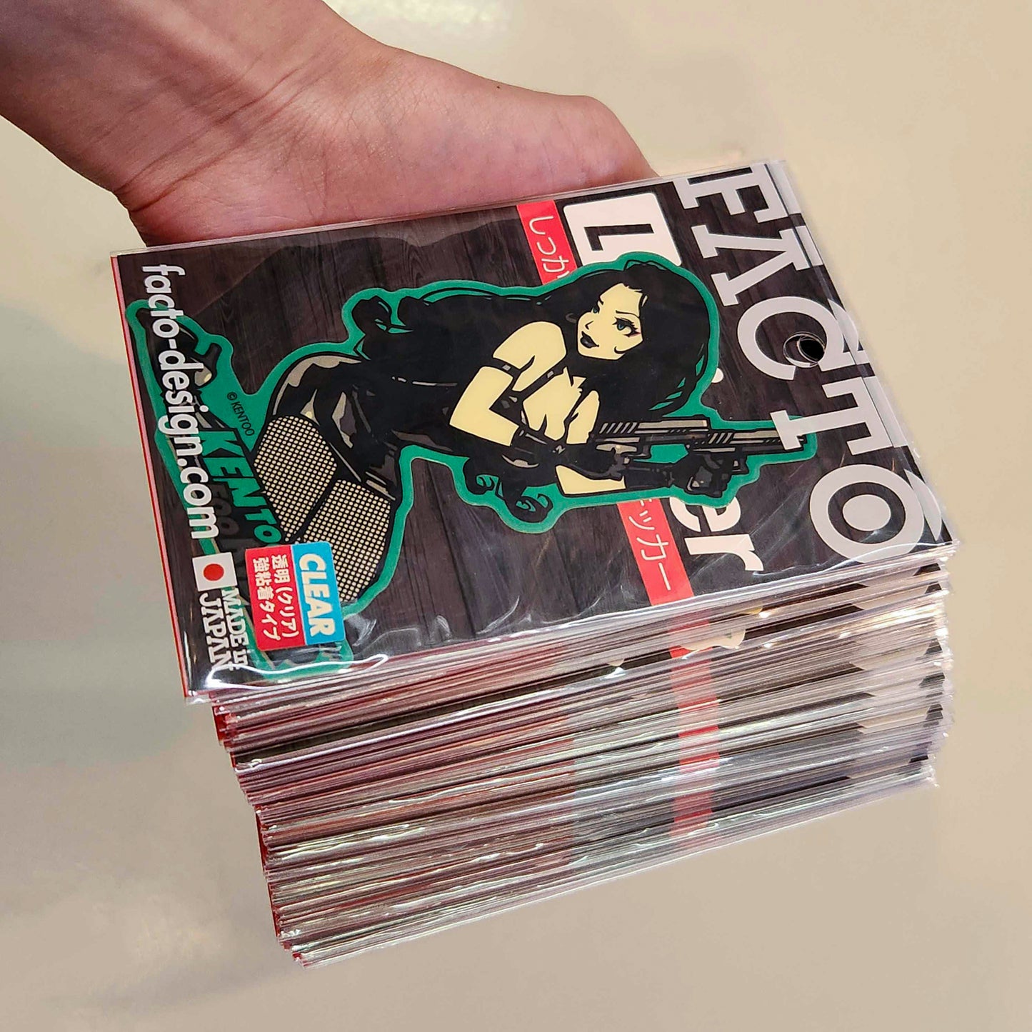 SECRET 100 KENTOO SET「L size」1CSDR003 - FACTO Japanese sticker art