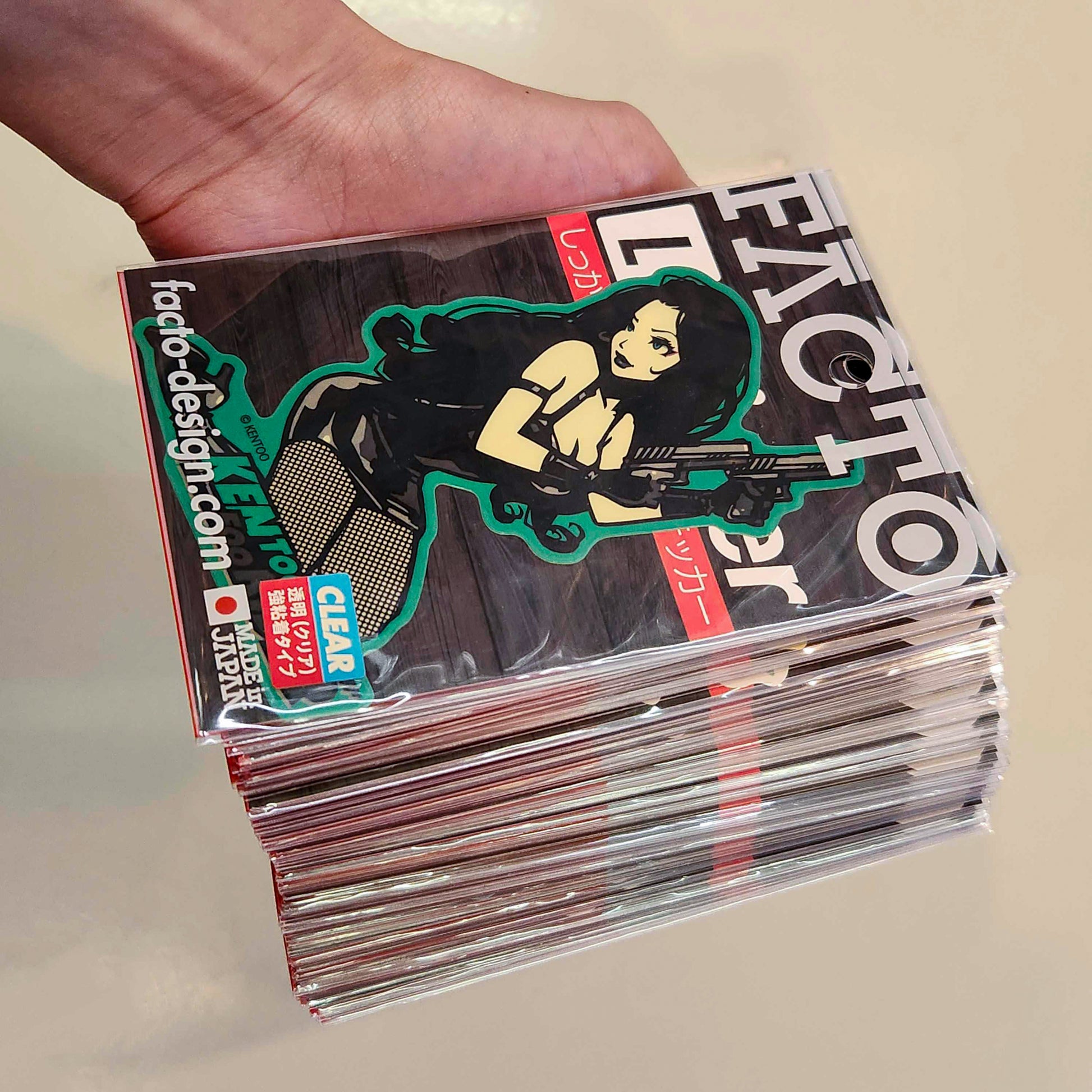 SECRET 100 KENTOO SET「L size」1CSDR003 - FACTO Japanese sticker art
