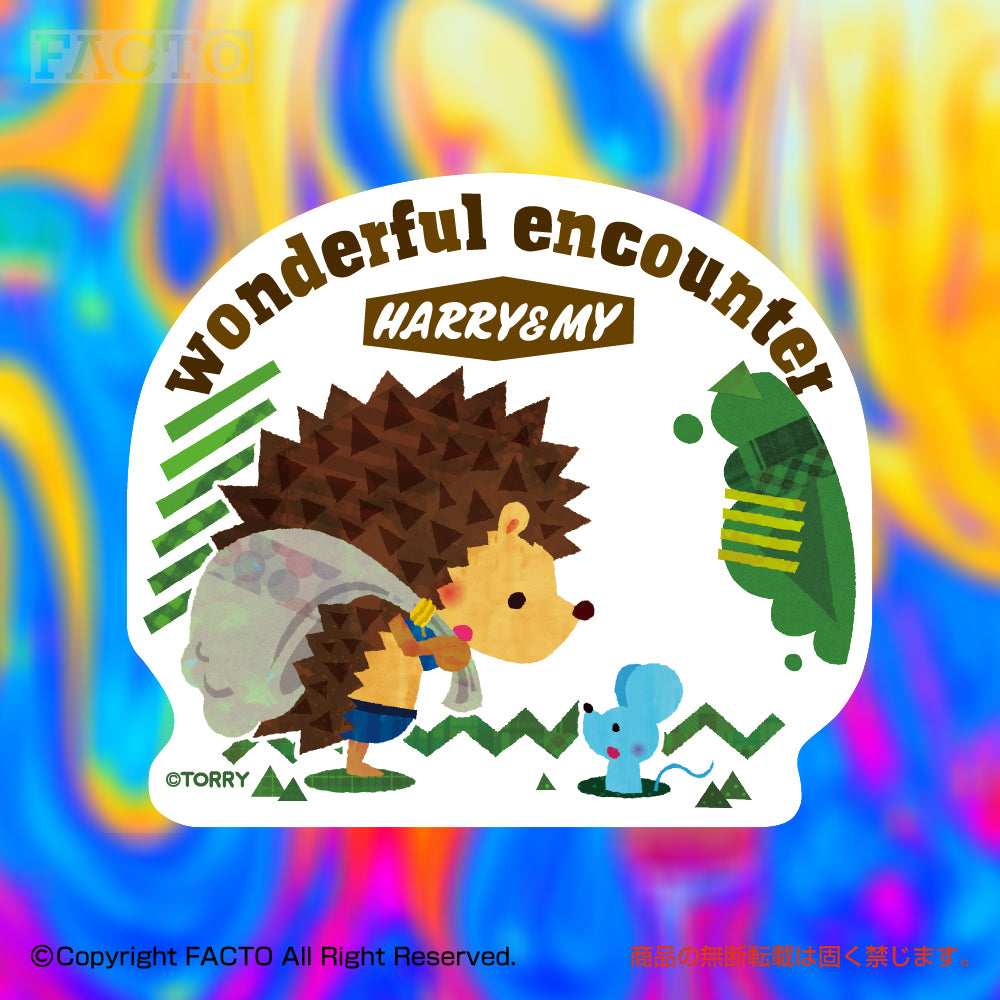 Japanese Kawaii Illustration by TORRY - FACTO Japanese sticker art