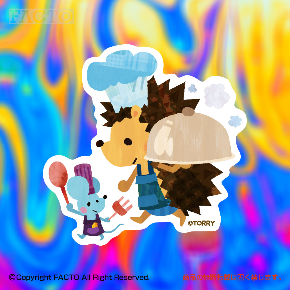 Japanese Kawaii Illustration by TORRY - FACTO Japanese sticker art