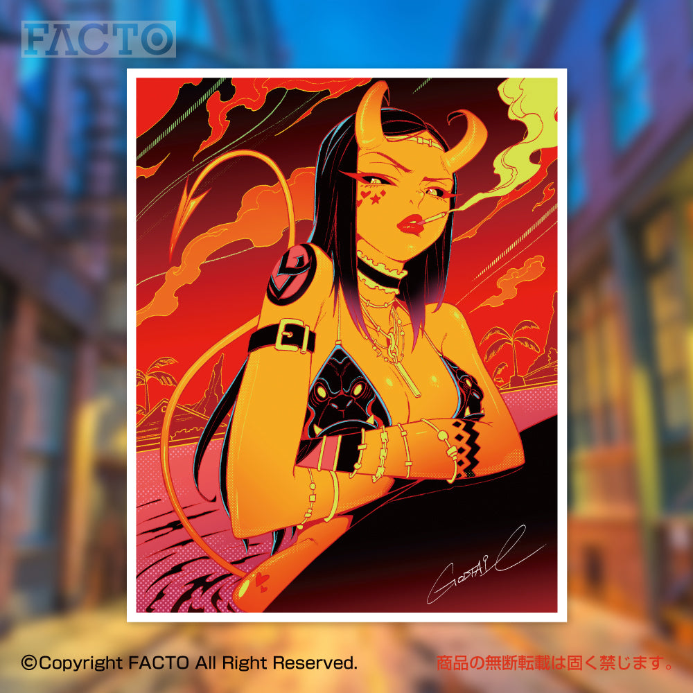 Japanese Minimalist Line Art (Series 3ESDB020) by GODTAIL - FACTO Japanese sticker art