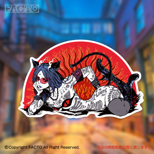 Japanese Pop Sticker Art (Series 3DSDB003) by jbstyle. - FACTO Japanese sticker art