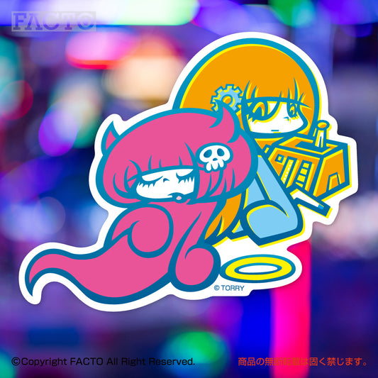 Japanese Kawaii Illustration by TORRY - FACTO Japanese sticker art