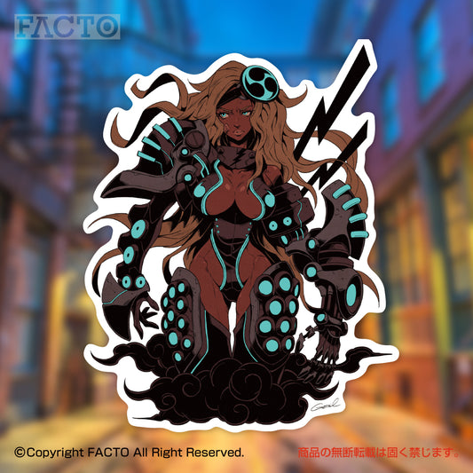 Japanese Minimalist Line Art (Series 3ESDB005) by GODTAIL - FACTO Japanese sticker art