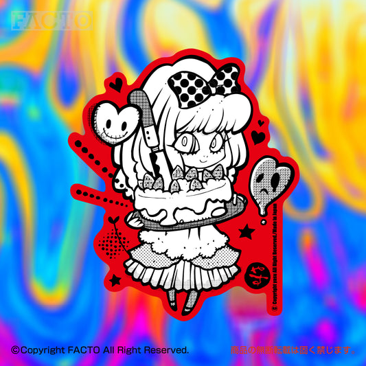 Japanese Monochrome Surrealism by yasu - FACTO Japanese sticker art