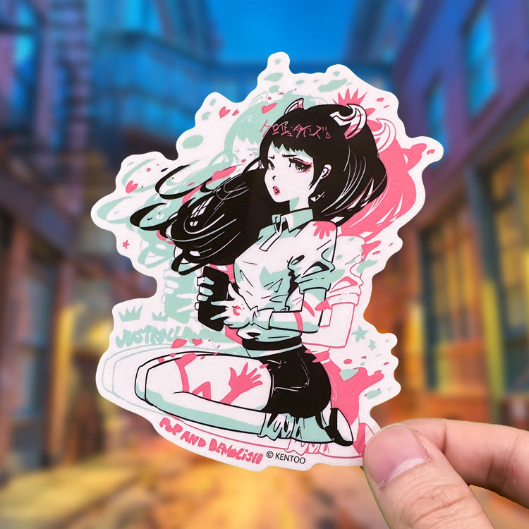 Japanese Kawaii Pop Art by KENTOO - FACTO Japanese sticker art